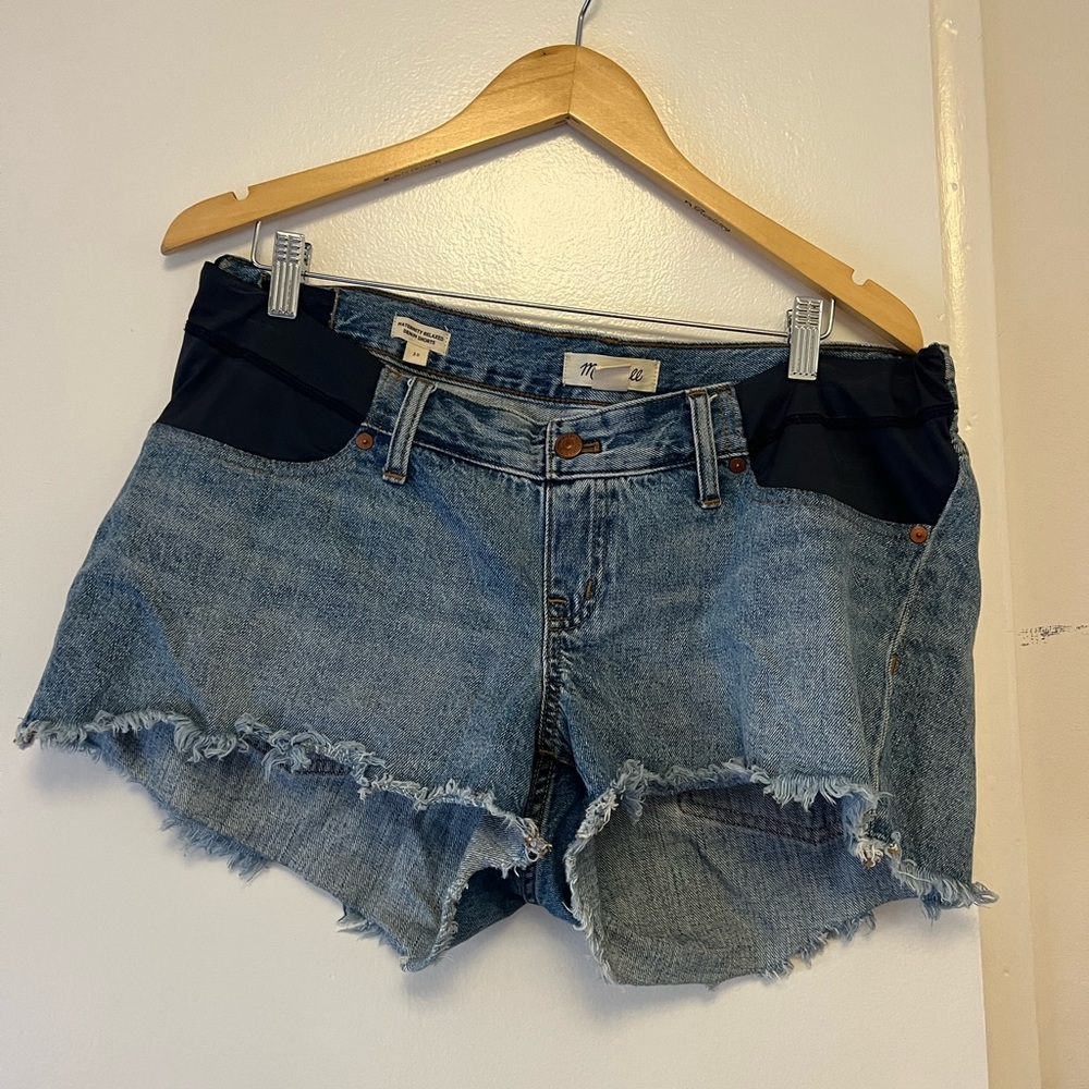 Madewell Relaxed Maternity Shorts Size 30